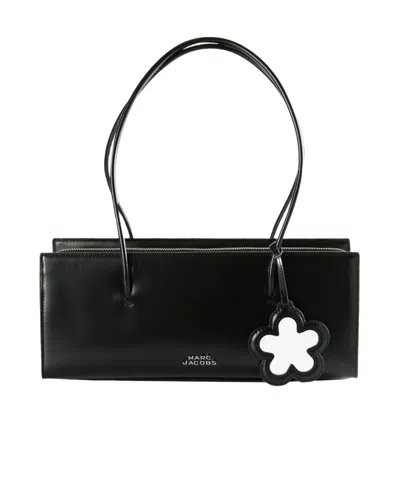 Marc Jacobs Double Handle Shoulder Bag In Black
