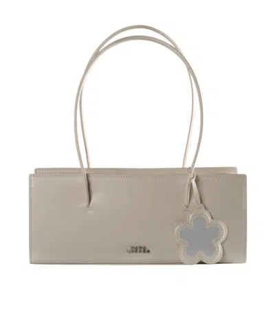Marc Jacobs Double Handle Shoulder Bag In Brown