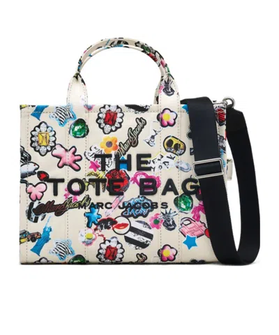 Marc Jacobs Double Handle Shoulder Bag In Multicolor