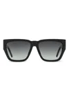 Marc Jacobs Double-j Square-frame Sunglasses In Black