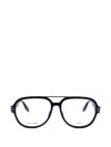 Marc Jacobs Double-bridge Square-frame Glasses In Blue