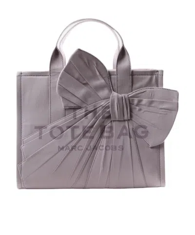 Marc Jacobs Bow-detailed The Tote Bag In Pink