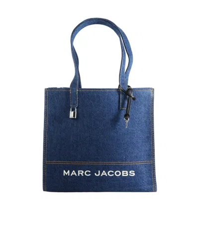 Marc Jacobs Double-handle Tote Bag In Blue