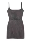 Marc Jacobs Mini Abito The Studded Dress In Black