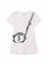 Marc Jacobs Trompe L'oeil-print Cotton Dress In Ivory