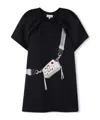 Marc Jacobs Dress With Short Sleeves And A Crew Neck In Black