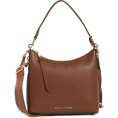 Marc Jacobs Drifter Pebbled Leather Large Hobo Bag In Brown