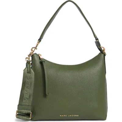 Marc Jacobs Drifter Pebbled Leather Large Hobo Bag In Green