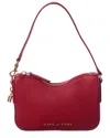 Marc Jacobs Drifter Slg Convertible Leather Wristlet In Red