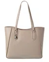 Marc Jacobs Drifter Work Leather Tote In Gray