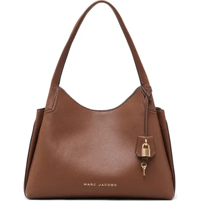 Marc Jacobs Driftwork Leather Hobo Bag In Cognac