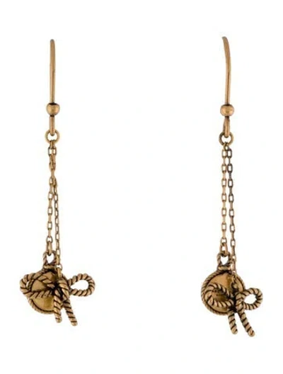 Pre-owned Marc Jacobs Drop Earrings In Multicolor