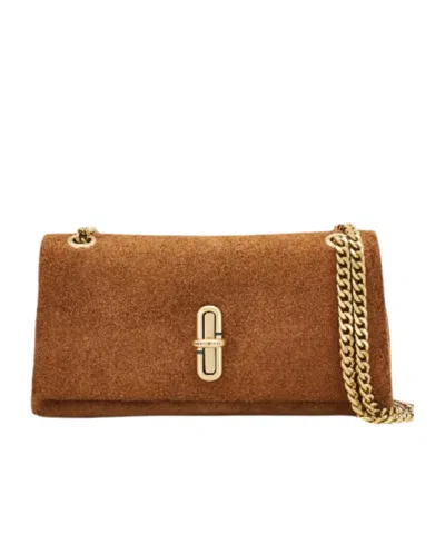 Marc Jacobs Dual Chain Mini Handbag In Brown