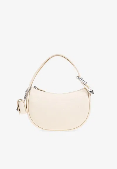 Marc Jacobs Dual Leather Hobo Bag In White