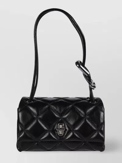 Marc Jacobs Dual Quilted Top Handle Shoulder Bag