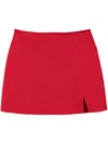 Marc Jacobs Women Duchess Satin Skirt In Red