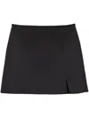 Marc Jacobs Duchess Satin Skirt In Black