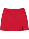 Marc Jacobs Women Duchess Satin Skirt In Red