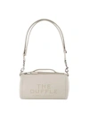 Shop Marc Jacobs Duffle Bag - Leather - Silver
