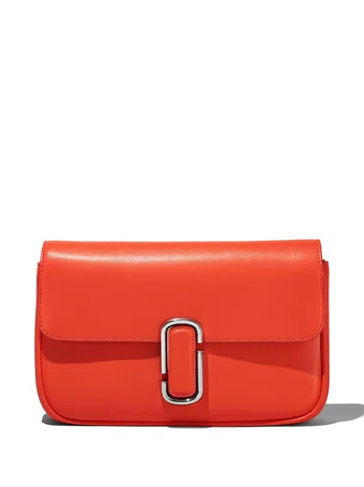 Marc Jacobs Electric Orange Shoulder Bag In Red