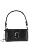 Marc Jacobs Elegant Black Handbag With Removable Strap And Logo Plaque In Black