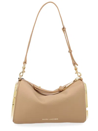 Marc Jacobs Elegant Leather Shoulder Bag In Sand