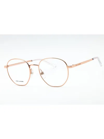 Marc Jacobs Elegant Round Eyeglasses For Women - Marc 434/n In Gold
