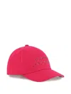 Marc Jacobs Embellished Baseball Cap In Red