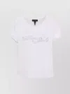 Marc Jacobs Crystal Logo T-shirt