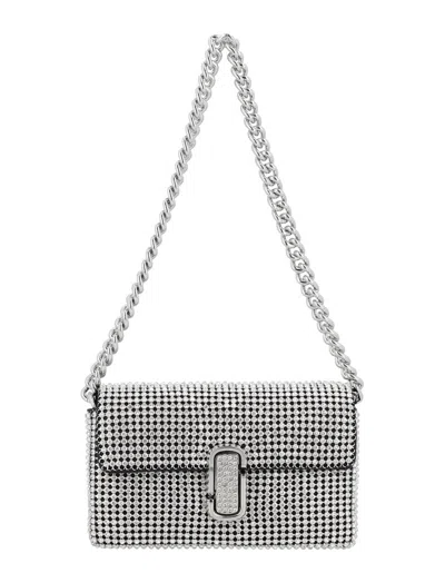 Marc Jacobs The Mini Shoulder Bag -  - Mesh - Silver