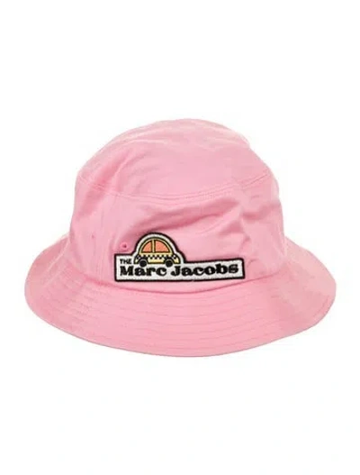 Pre-owned Marc Jacobs Embroidered Bucket Hat In Pink