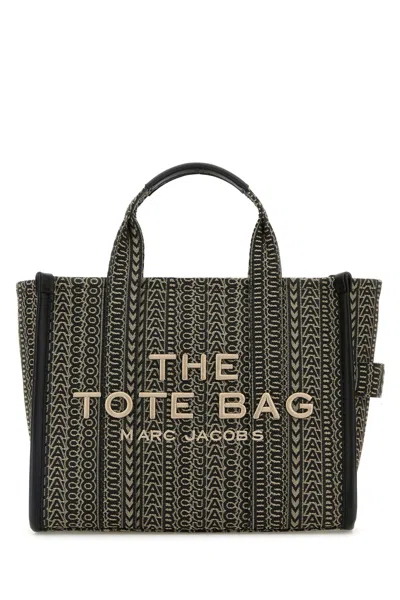 Marc Jacobs Embroidered Canvas Shopping Bag