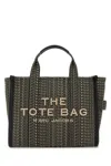 Marc Jacobs Embroidered Canvas Shopping Bag