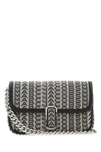 Marc Jacobs Embroidered Fabric Mini J Marc Shoulder Bag In 261