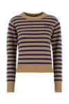 Marc Jacobs Embroidered Wool Blend Sweater In Multi