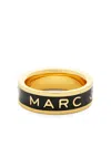 Marc Jacobs Elegant Brass And Cz Bijoux In Gold