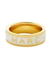 Marc Jacobs Elegant Brass And Cz Bijoux In Gold