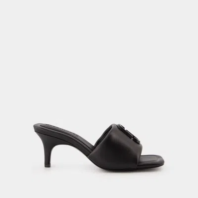 MARC JACOBS ESCARPINS THE J MARC - MARC JACOBS - CUIR - NOIR