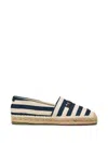 Marc Jacobs Espadrilles Jute Sole Round Toe Striped In Multicolor