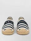 Marc Jacobs Espadrilles Jute Sole Round Toe Striped In Multi