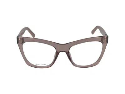 Marc Jacobs Eyeglasses In Beige Brown