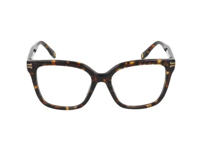 Marc Jacobs Eyeglasses In Brown