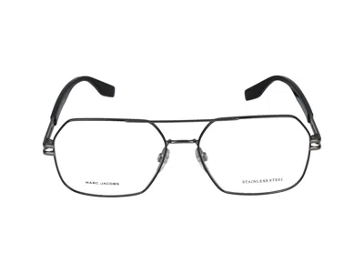 Marc Jacobs Eyeglasses In Dark Ruthenium Black