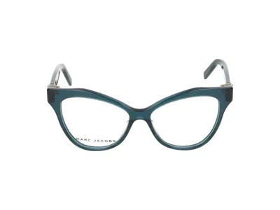 Marc Jacobs Eyeglasses In Glitter Green