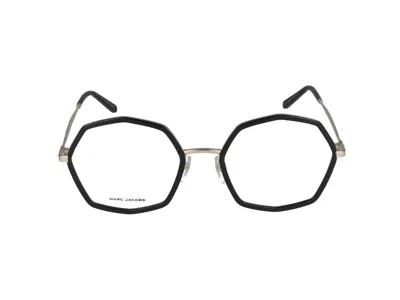 Marc Jacobs Eyeglasses In Gold Black