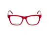 Marc Jacobs Eyeglasses In Red