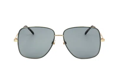 Marc Jacobs Eyewear Aviator Sunglasses In Green