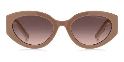Marc Jacobs Eyewear Cat In Beige Brown