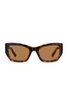Marc Jacobs Eyewear Cat Eye Frame Sunglasses In Multi