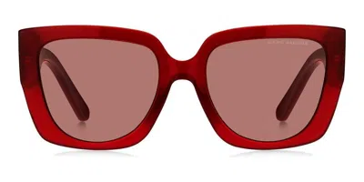 Marc Jacobs Eyewear Cat In Red